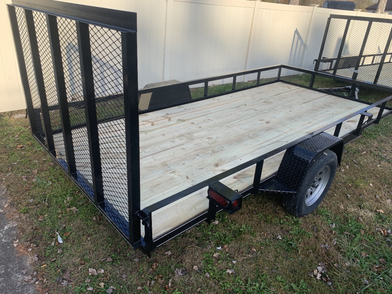 2026  Racers Edge Trailer 76x14 Single Utility 3500lb